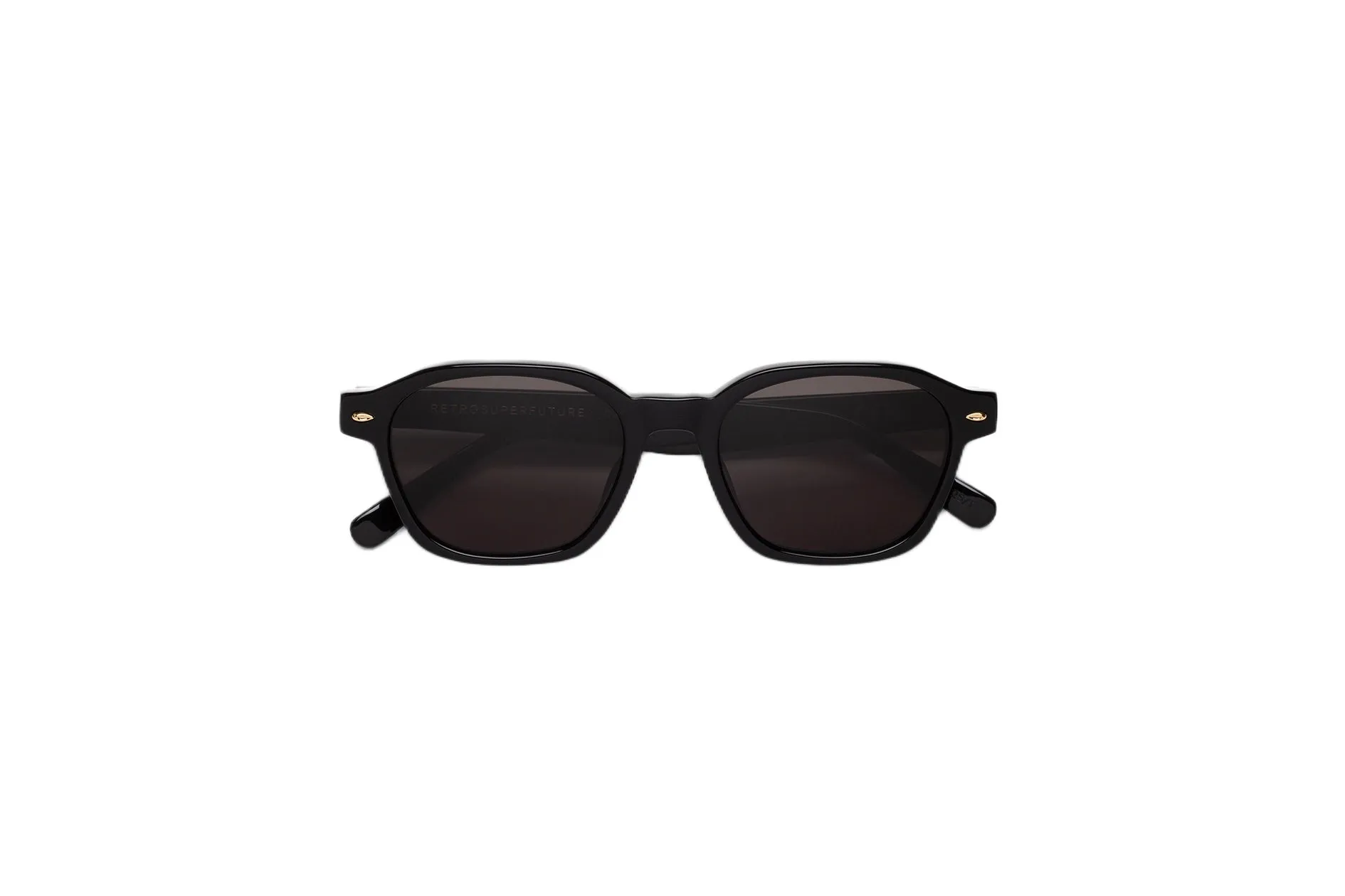 Retrosuperfuture 42I SEGNO BLACK Occhiali da sole Acetato Nero Nero Squadrata - immagine 3