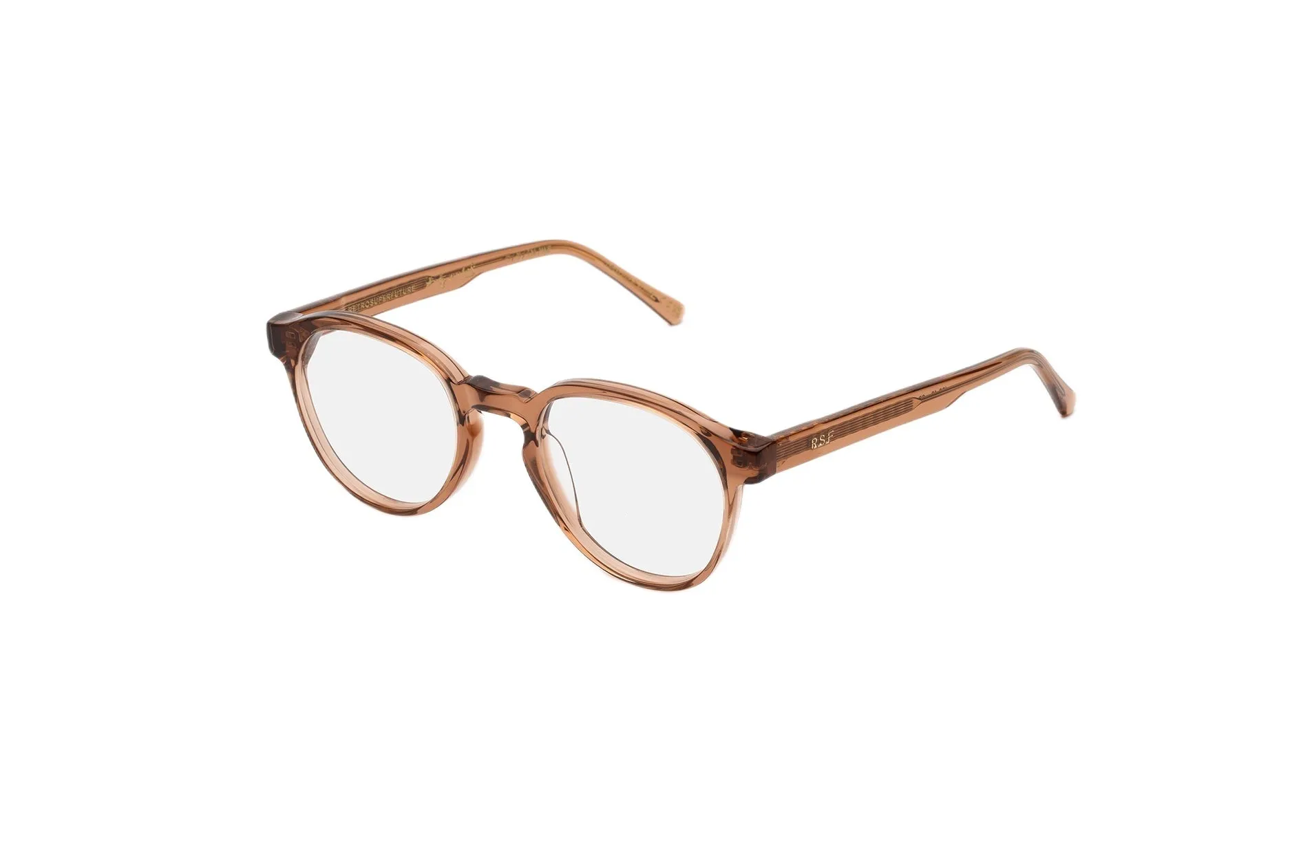 Retrosuperfuture I28 THE WARHOL OPTICAL COLA Montature da vista Acetato Marrone Rotonda - immagine 1