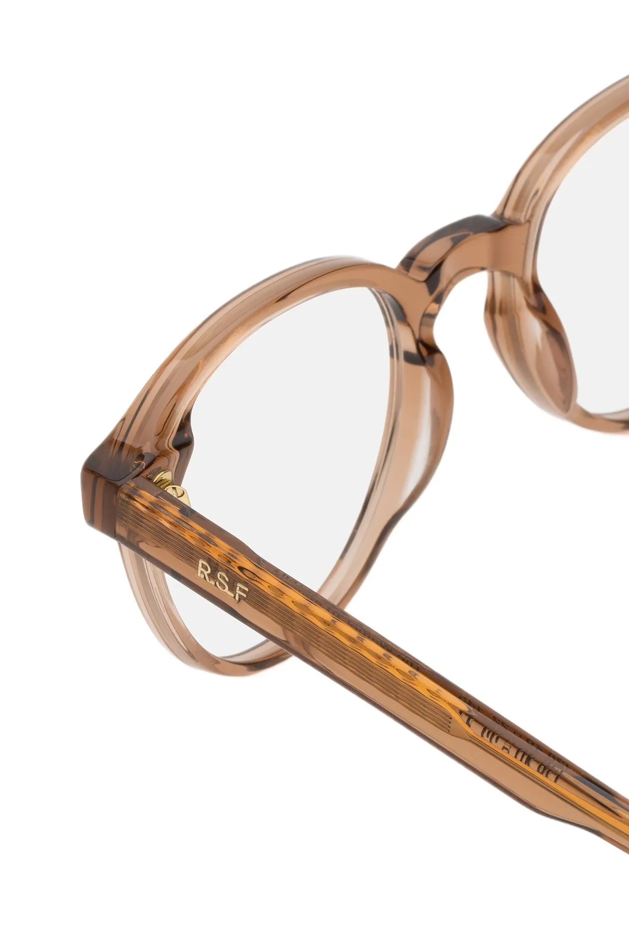 Retrosuperfuture I28 THE WARHOL OPTICAL COLA Montature da vista Acetato Marrone Rotonda - immagine 3