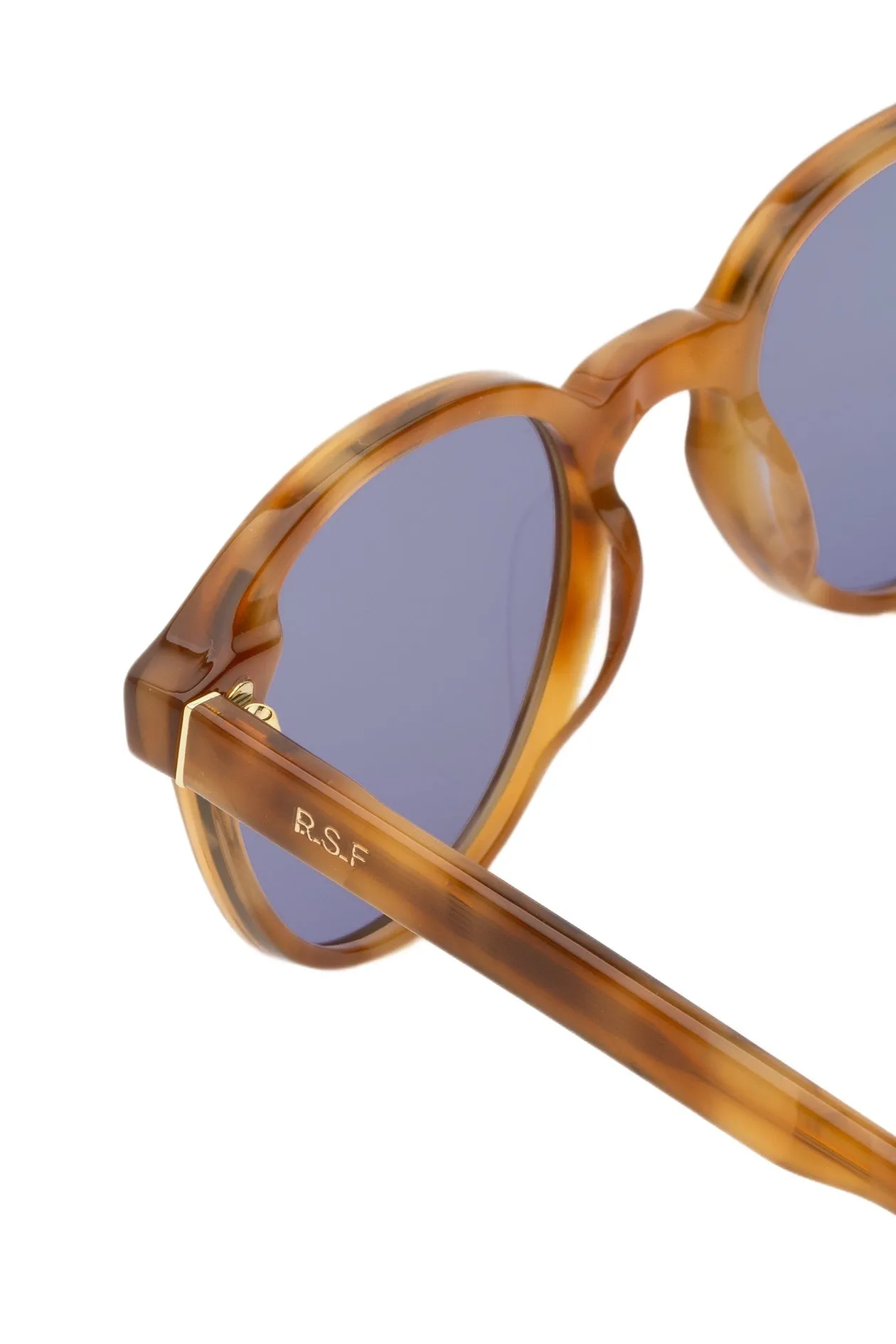 Retrosuperfuture ZGZ THE WARHOL TARTARUGA Occhiali da sole Acetato Havana Viola Rotonda - immagine 3