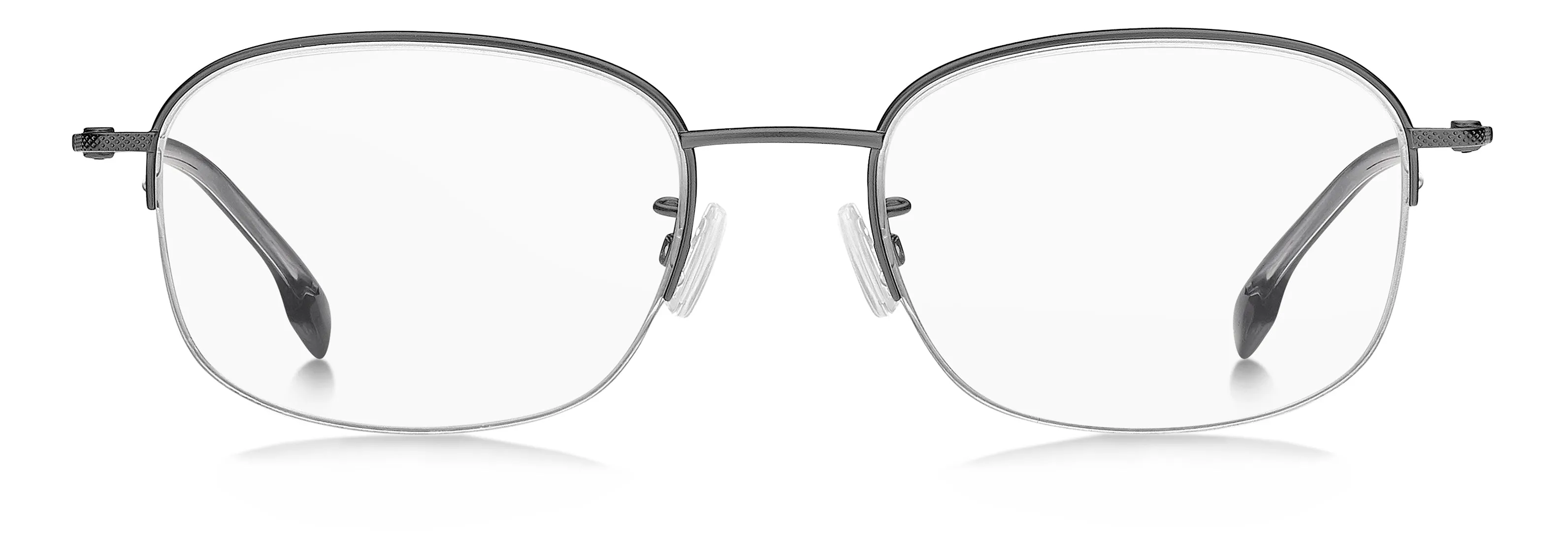 Hugo Boss BOSS 2033/F R80 Montature da vista Titanio Rutenio Squadrata Normale - immagine 2