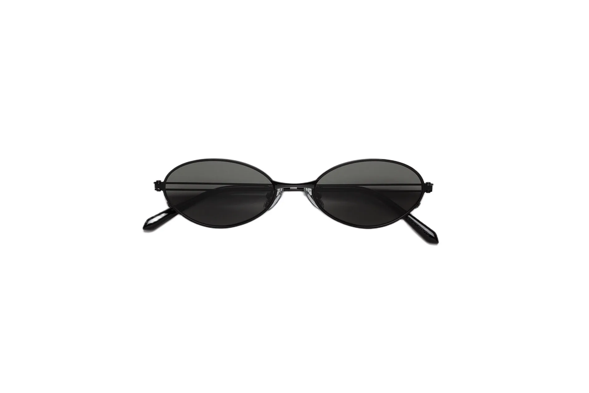 Retrosuperfuture 2BN LUNO BLACK Occhiali da sole Metallo Nero Nero Geometrica Normale - immagine 2