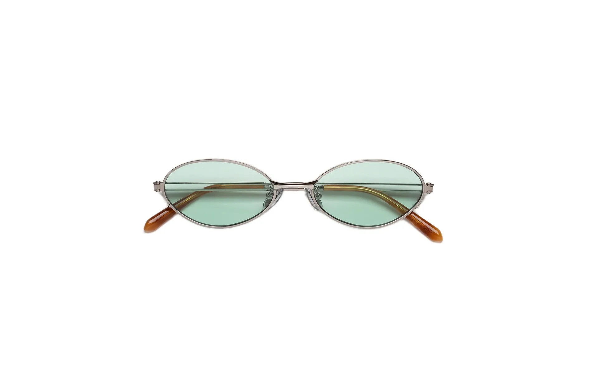 Retrosuperfuture HF9 LUNO PISCINA Occhiali da sole Metallo Argento Blu Geometrica Normale - immagine 2