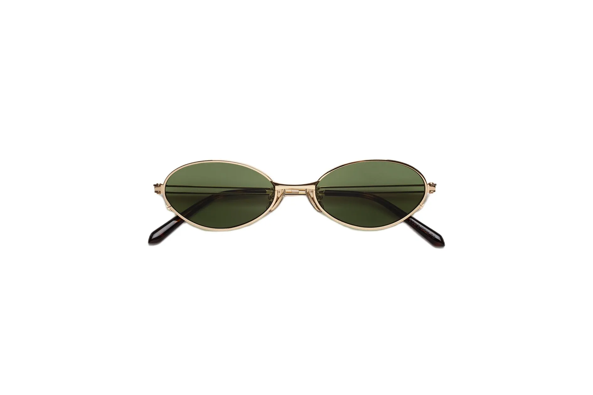 Retrosuperfuture ZO0 LUNO GREEN Occhiali da sole Metallo Oro Verde Geometrica Normale - immagine 2