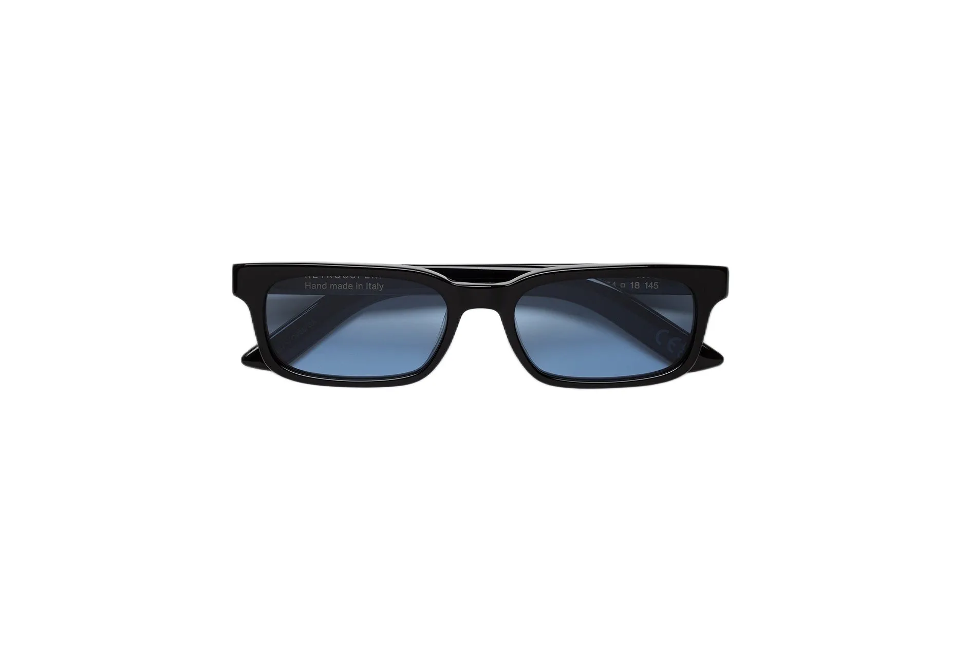 Retrosuperfuture XH9 GESTO AZURE Occhiali da sole Acetato Nero Blu Squadrata Normale - immagine 2