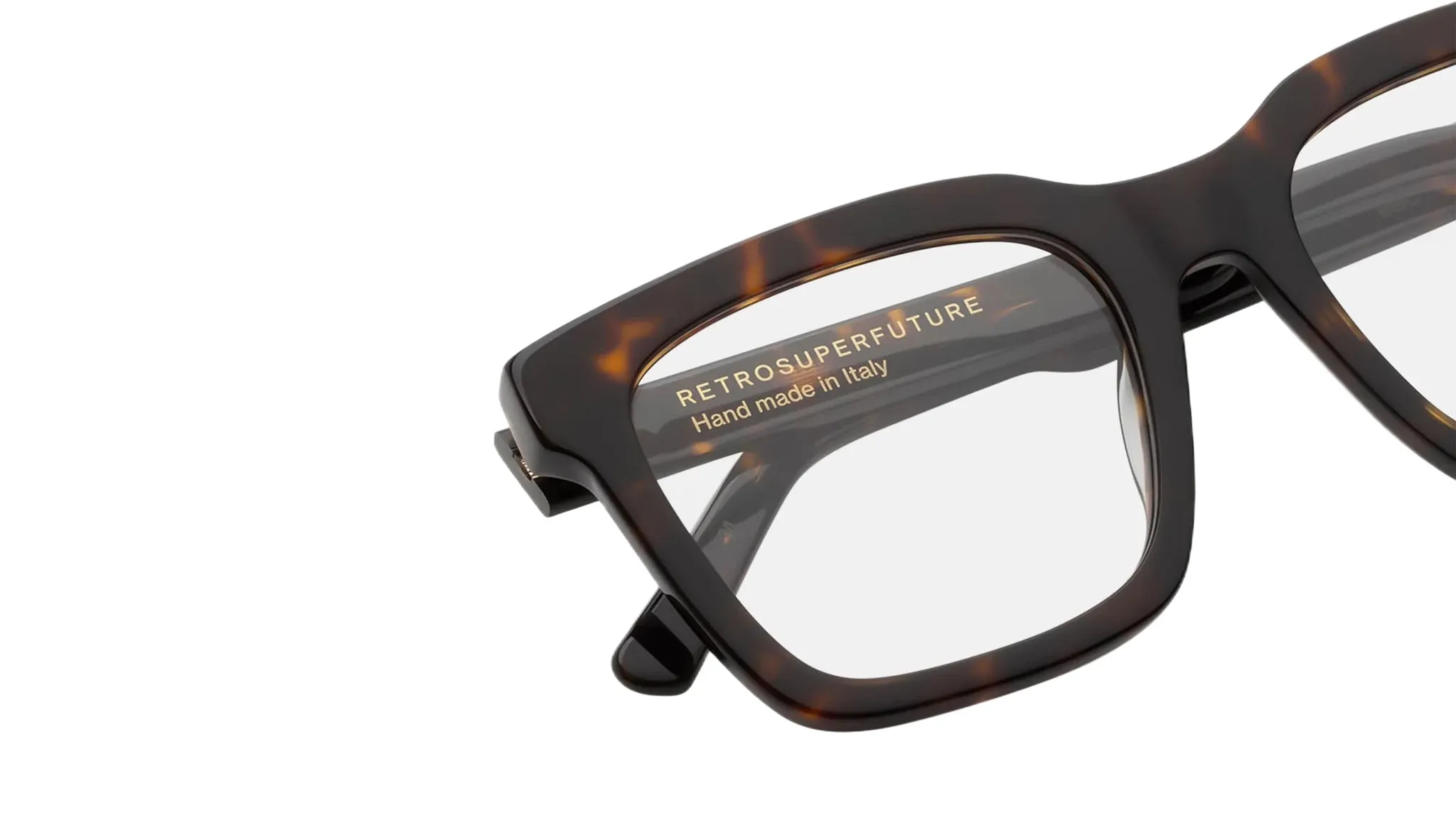 Retrosuperfuture EOB AALTO OPTICAL 3627 Montature da vista Acetato Havana Squadrata - immagine 3