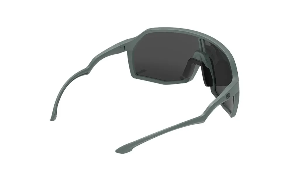 RUDY PROJECT THUNDER GREEN SAGE MATTE - SMOKE BLACK Occhiali da sole Plastica Verde Nero Maschera - immagine 3