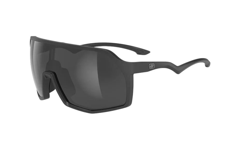 RUDY PROJECT THUNDER BLACK MATTE - SMOKE BLACK Occhiali da sole Plastica Nero Nero Maschera - immagine 1