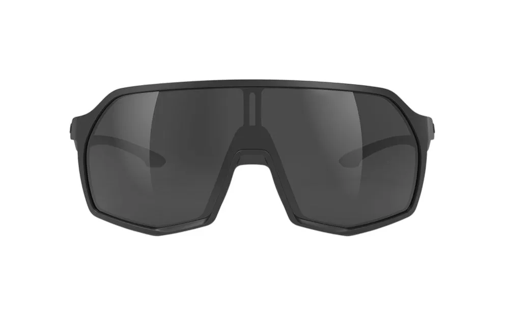 RUDY PROJECT THUNDER BLACK MATTE - SMOKE BLACK Occhiali da sole Plastica Nero Nero Maschera - immagine 2