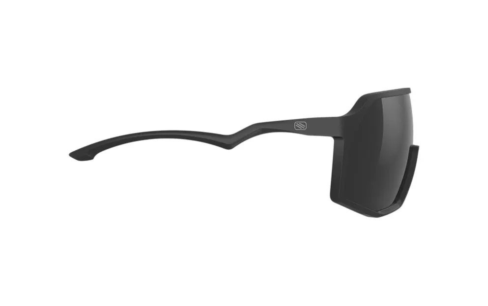 RUDY PROJECT THUNDER BLACK MATTE - SMOKE BLACK Occhiali da sole Plastica Nero Nero Maschera - immagine 4