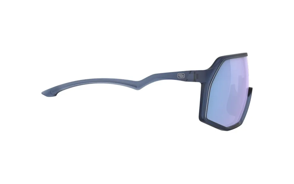 RUDY PROJECT THUNDER FROZEN AVIO - MULTILASER ICE Occhiali da sole Plastica Blu Azzurro Maschera - immagine 4