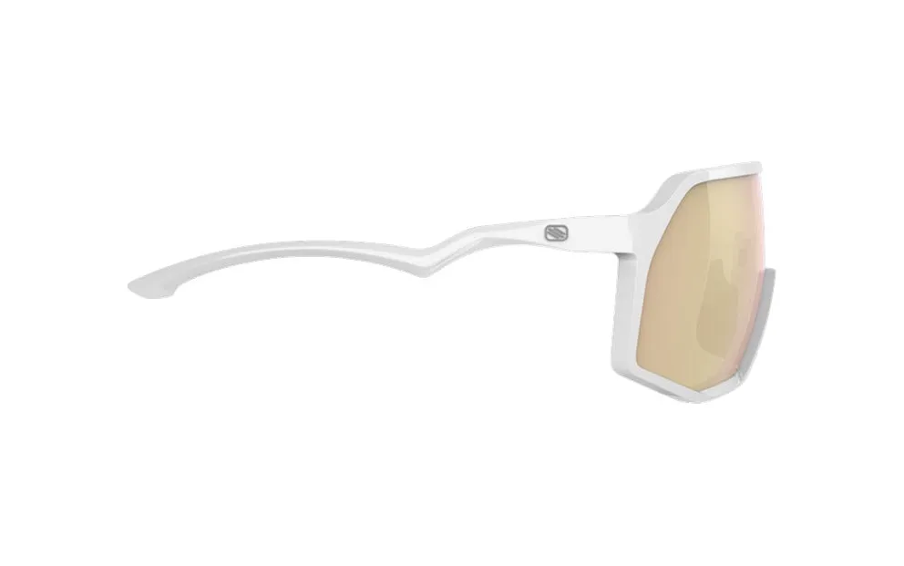 RUDY PROJECT THUNDER WHITE GLOSS - MULTILASER ROSE GOLD Occhiali da sole Plastica Bianco Rosa Maschera - immagine 4