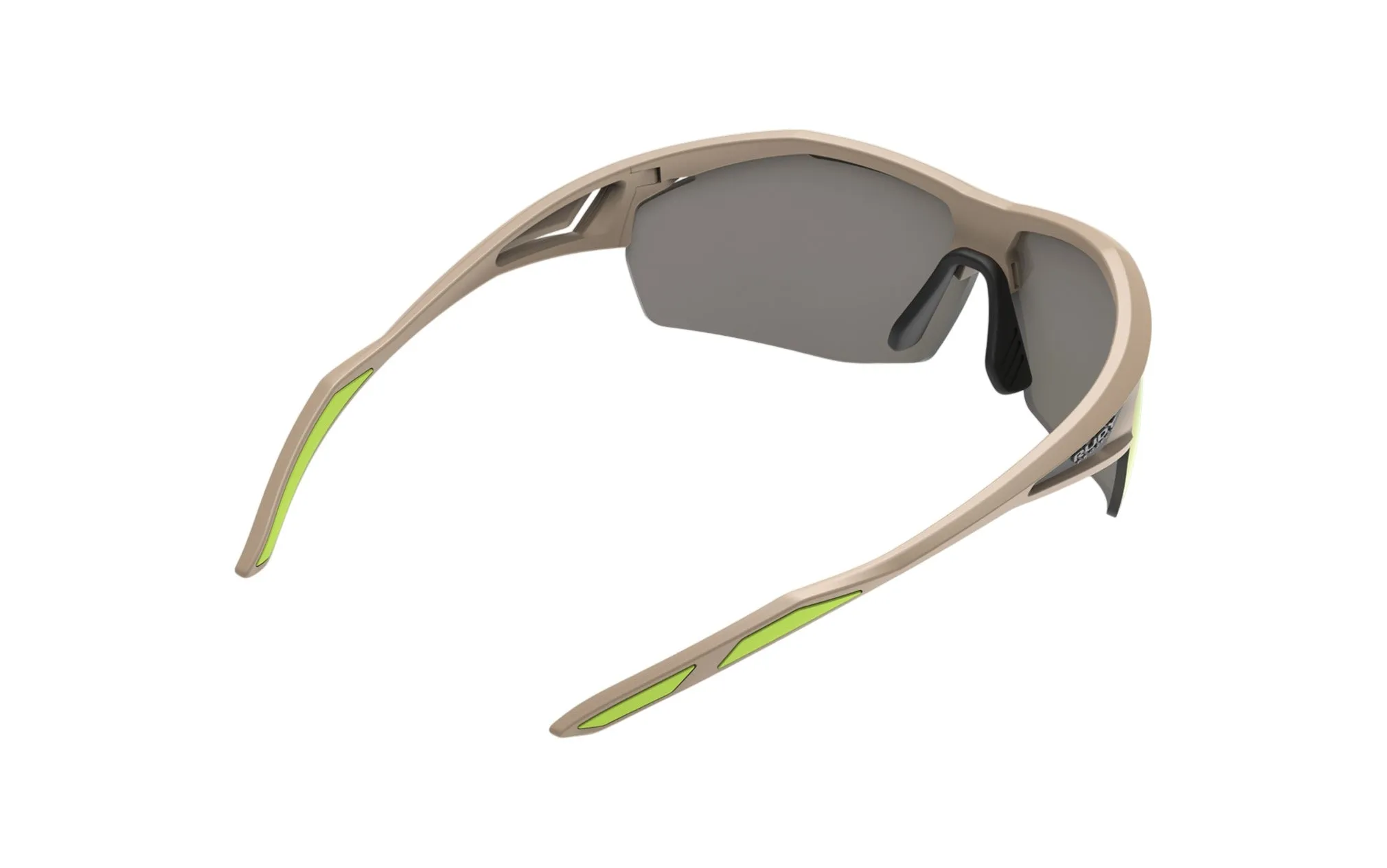 RUDY PROJECT SYDUS DESERT MATTE - MULTILASER YELLOW Occhiali da sole Bio Poliammide Beige Giallo Maschera - immagine 3