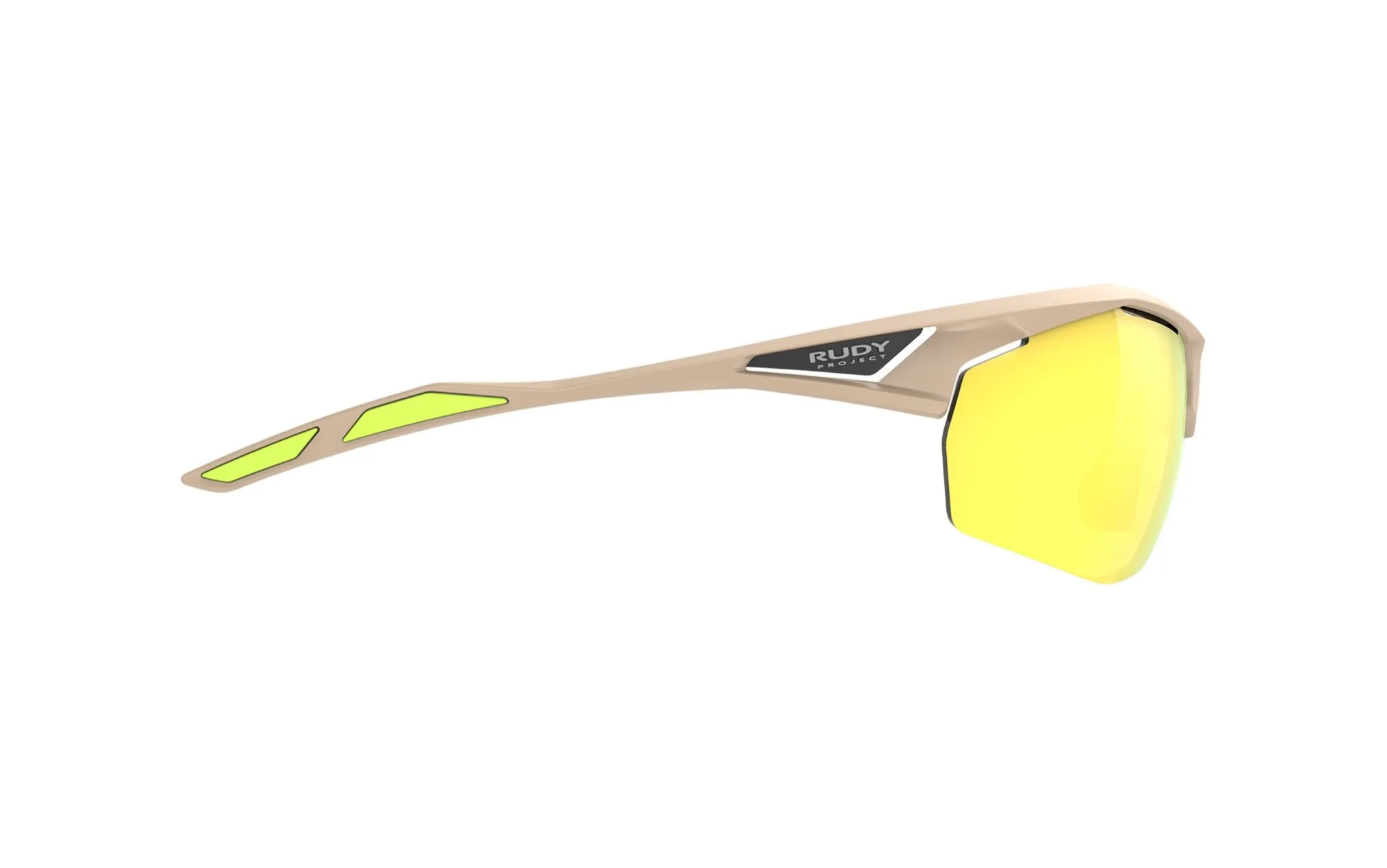 RUDY PROJECT SYDUS DESERT MATTE - MULTILASER YELLOW Occhiali da sole Bio Poliammide Beige Giallo Maschera - immagine 4