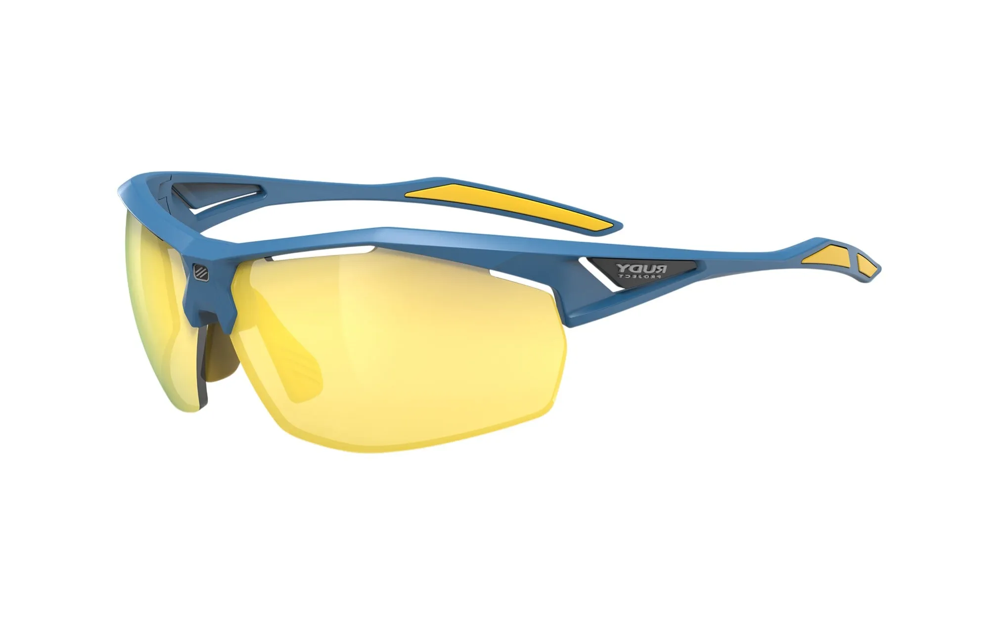 RUDY PROJECT SYDUS PACIFIC BLUE MATTE - MULTILASER YELLOW Occhiali da sole Bio Poliammide Blu Giallo Maschera - immagine 1