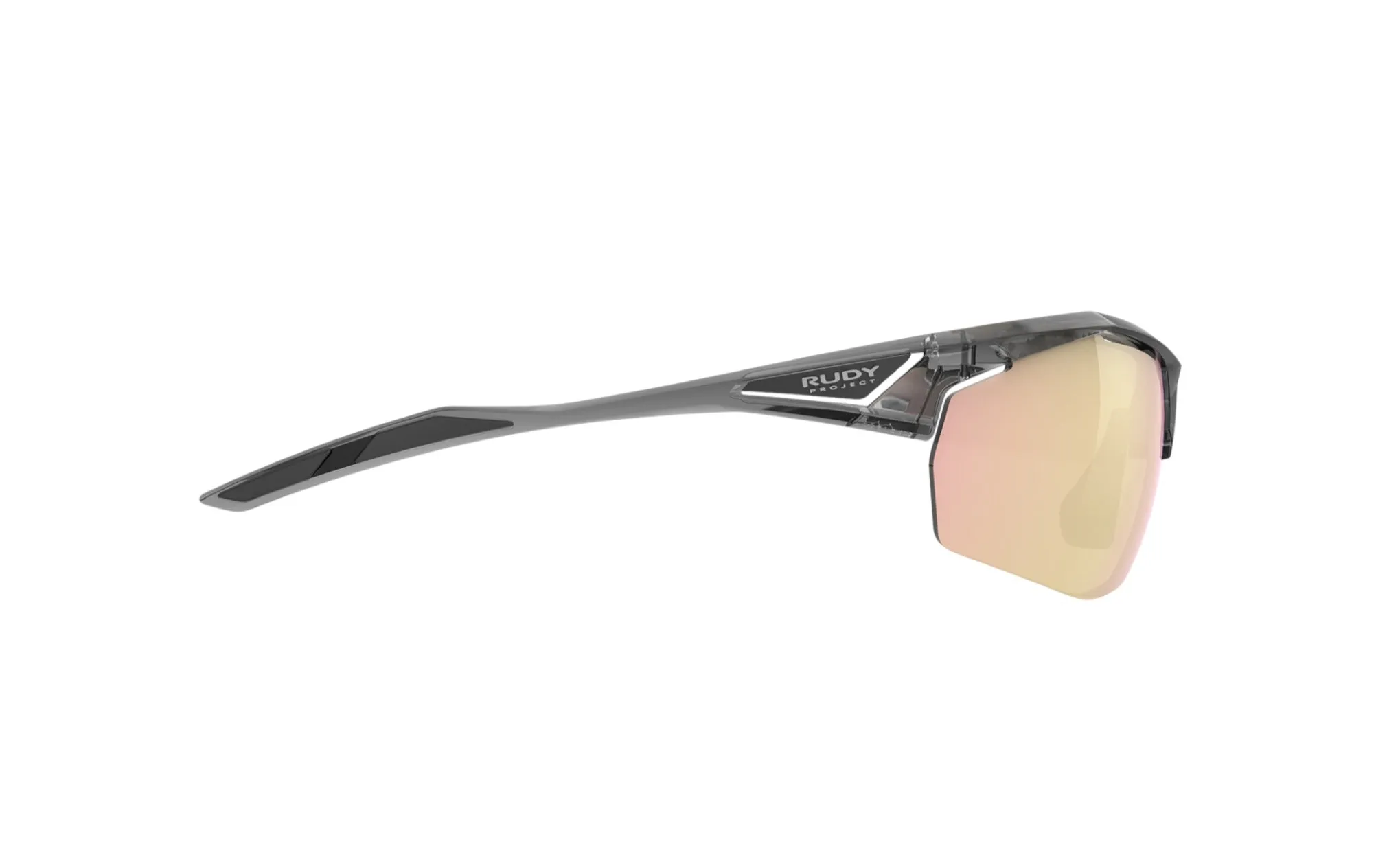 RUDY PROJECT SYDUS CRYSTAL ASH - MULTILASER ROSE GOLD Occhiali da sole Bio Poliammide Grigio Rosa Maschera - immagine 4