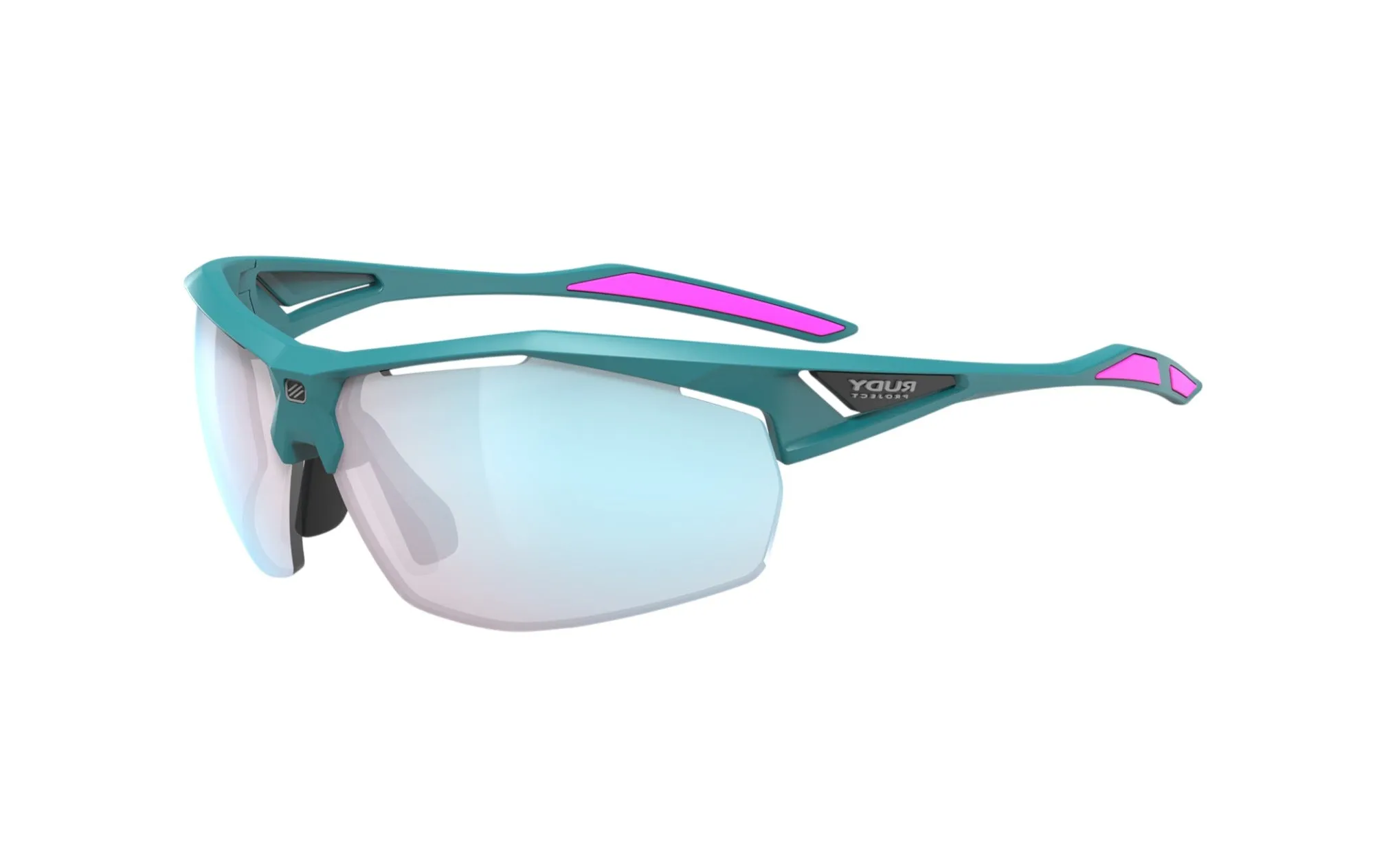 RUDY PROJECT SYDUS TEAL MATTE - MULTILASER OSMIUM Occhiali da sole Bio Poliammide Verde Azzurro Maschera - immagine 1