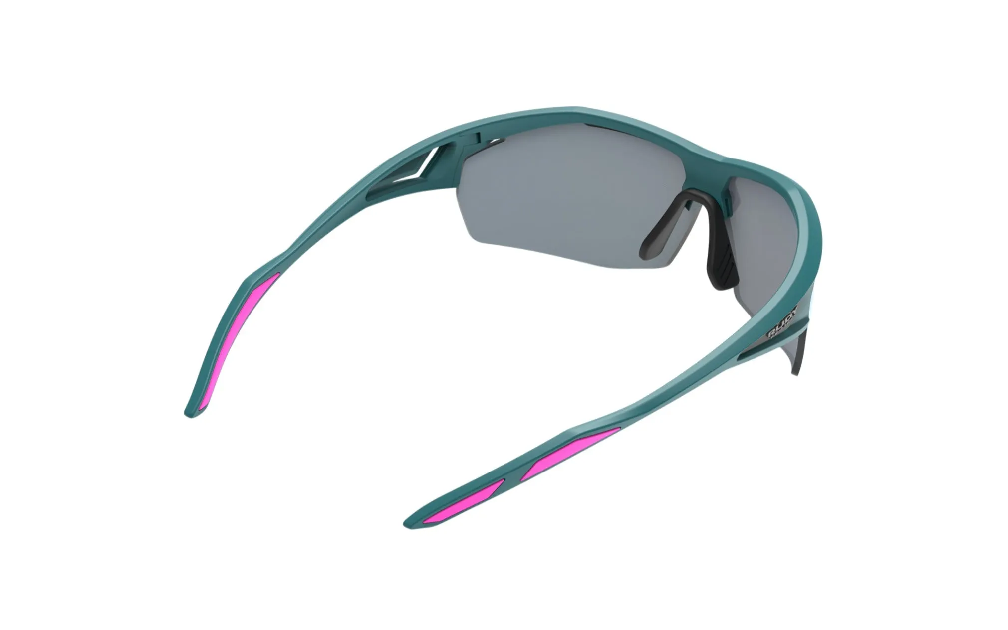 RUDY PROJECT SYDUS TEAL MATTE - MULTILASER OSMIUM Occhiali da sole Bio Poliammide Verde Azzurro Maschera - immagine 3