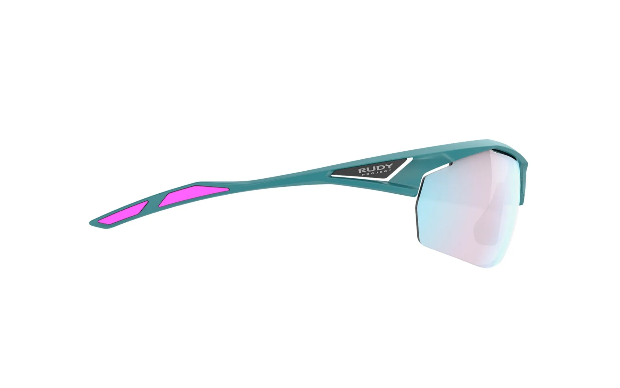 RUDY PROJECT SYDUS TEAL MATTE - MULTILASER OSMIUM Occhiali da sole Bio Poliammide Verde Azzurro Maschera - immagine 4