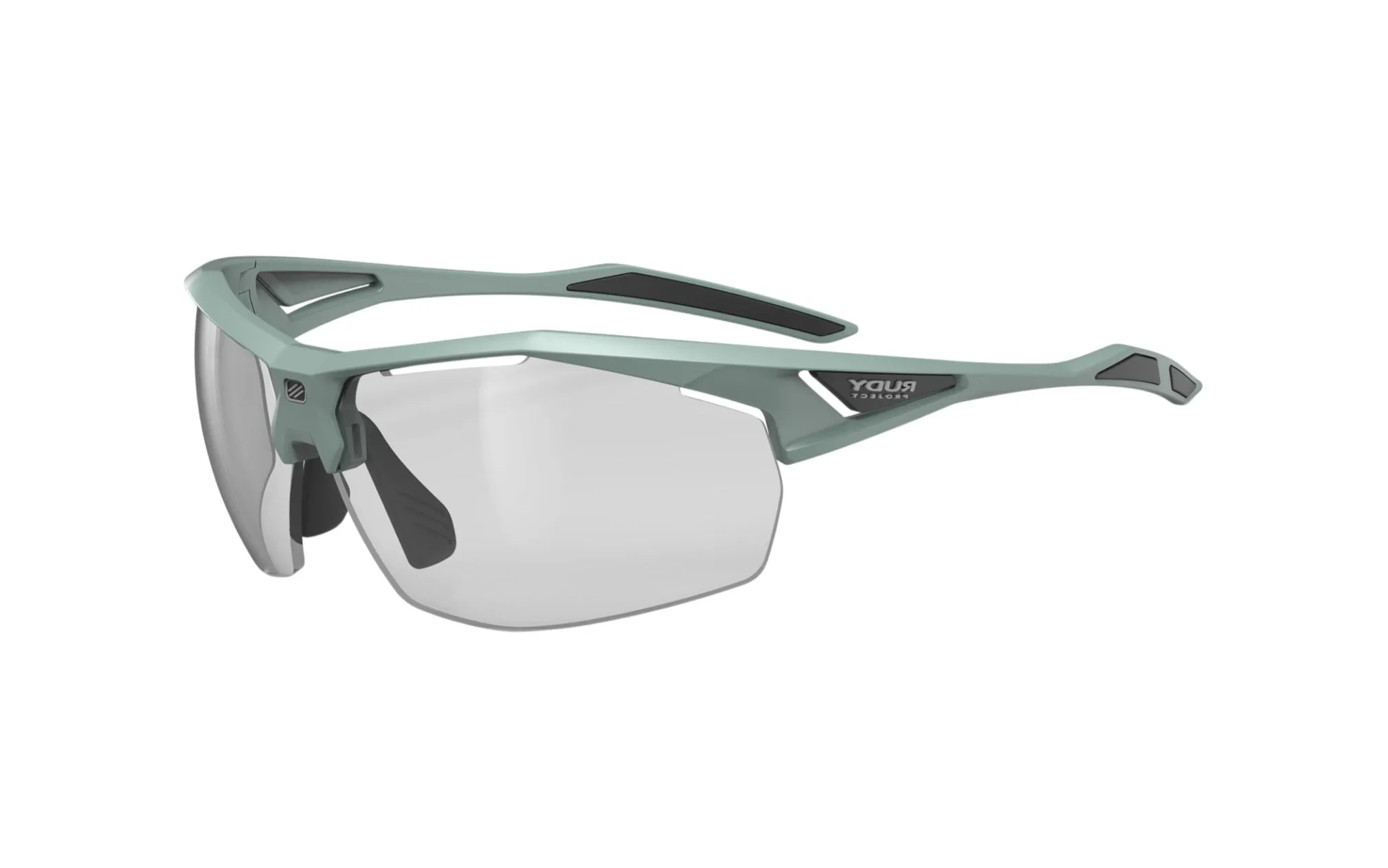 RUDY PROJECT RUDY PROJECT SYDUS GREEN SAGE MATTE - ImpactX 2 BLACK Occhiali da sole Bio Poliammide Verde Nero Maschera Fotocromatiche - immagine 1