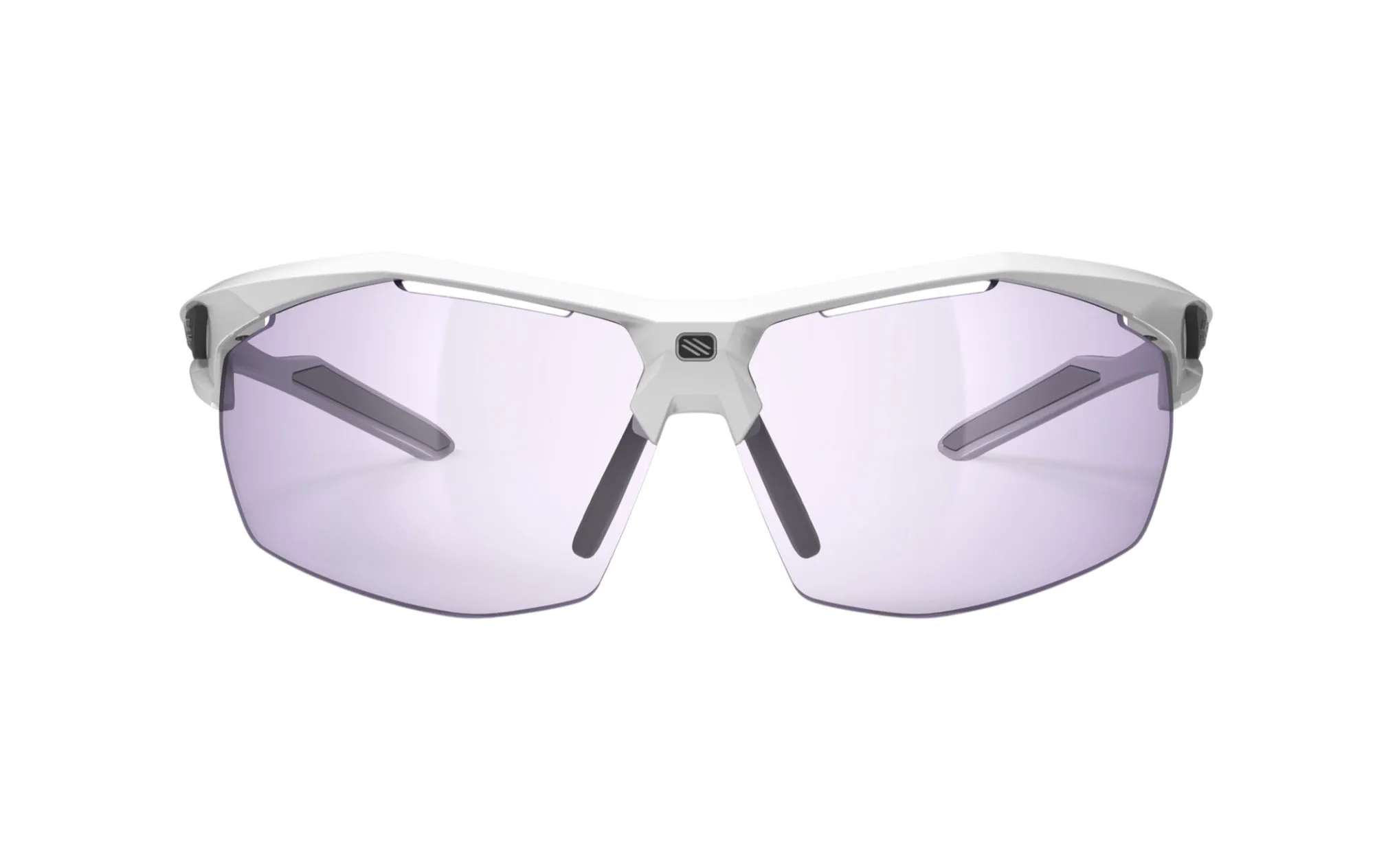 RUDY PROJECT RUDY PROJECT SYDUS WHITE GLOSS - ImpactX 2 LASER PURPLE Occhiali da sole Bio Poliammide Bianco Viola Maschera Fotocromatiche - immagine 2