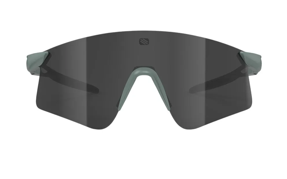 RUDY PROJECT ASTRAL X GREEN SAGE MATTE - SMOKE BLACK Occhiali da sole Bio Poliammide Verde Nero Maschera - immagine 2