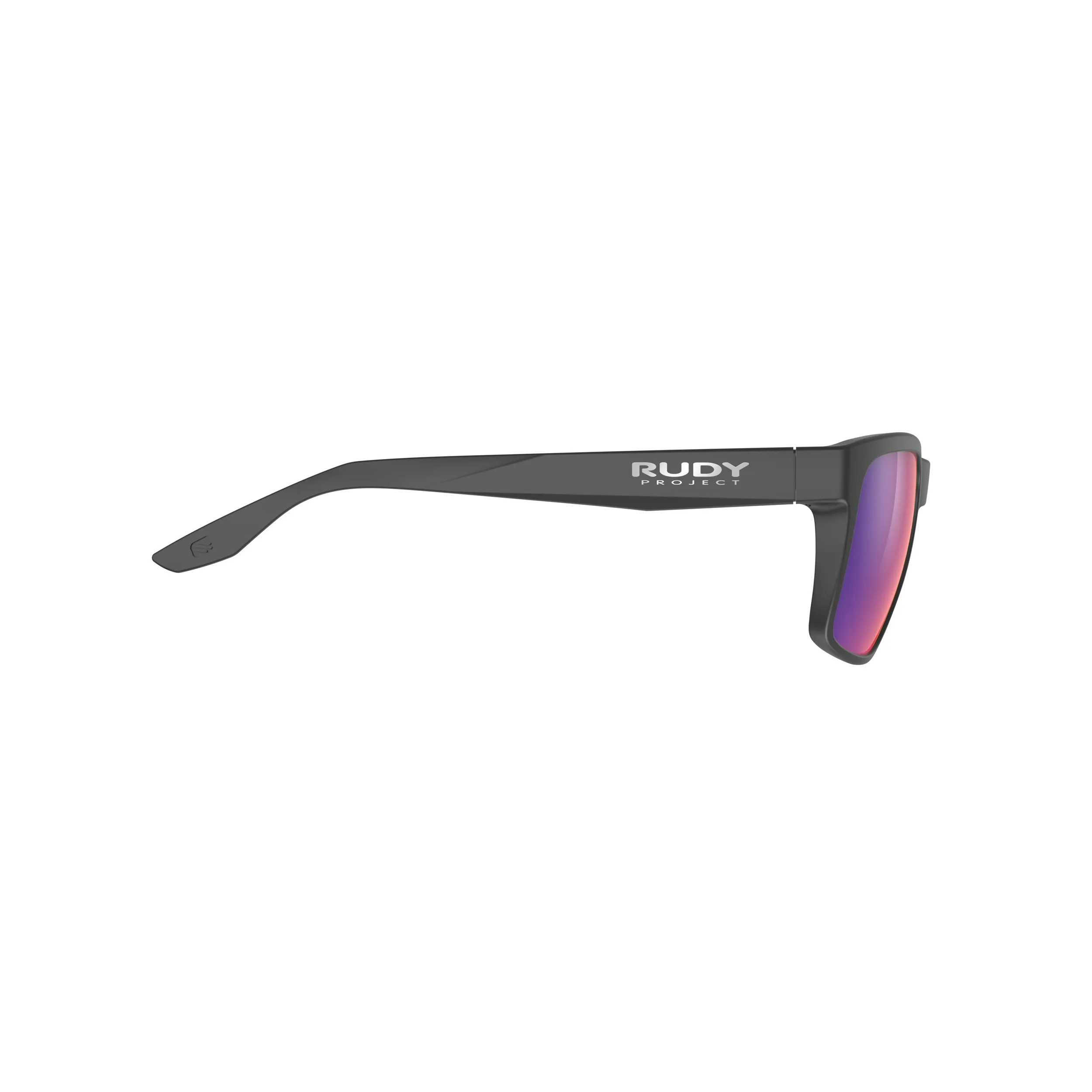 RUDY PROJECT SPINHAWK EDGE BLACK MATTE - POLAR 3FX HDR MLS RED Occhiali da sole Bio Poliammide Nero Rosso Maschera Polarizzata - immagine 4