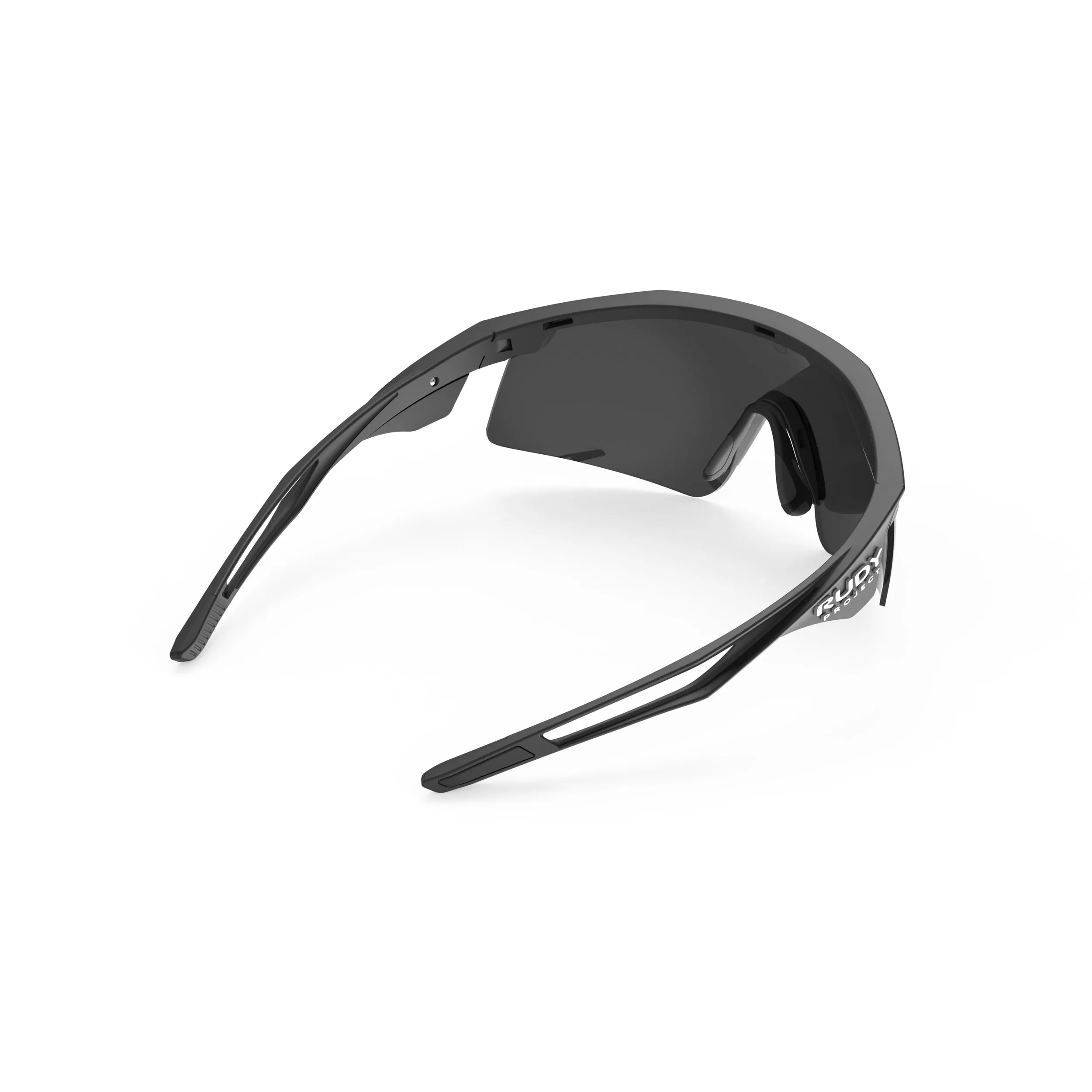 RUDY PROJECT TURBOLENCE BLACK MATTE - SMOKE BLACK Occhiali da sole Bio Poliammide Nero Nero Maschera - immagine 3
