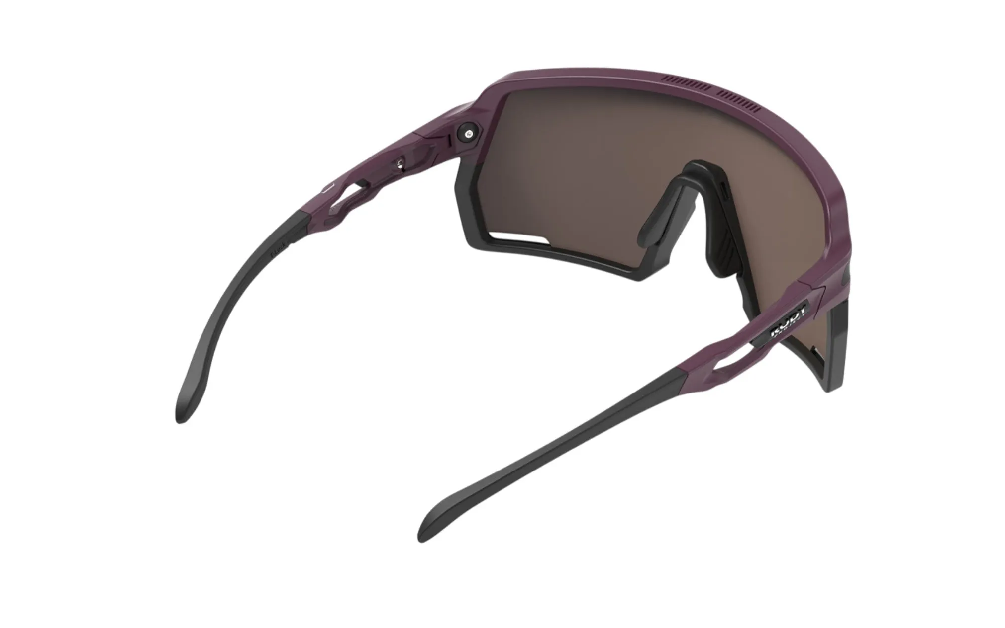 RUDY PROJECT KELION CABERNET MATTE - MULTILASER SUNSET Occhiali da sole Bio Poliammide Viola Viola Maschera - immagine 3