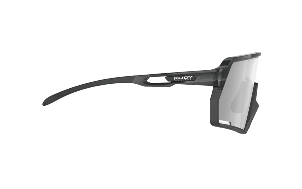 RUDY PROJECT KELION BLACK GLOSS - ImpactX 2 LASER BLACK Occhiali da sole Bio Poliammide Nero Nero Maschera Fotocromatiche - immagine 4