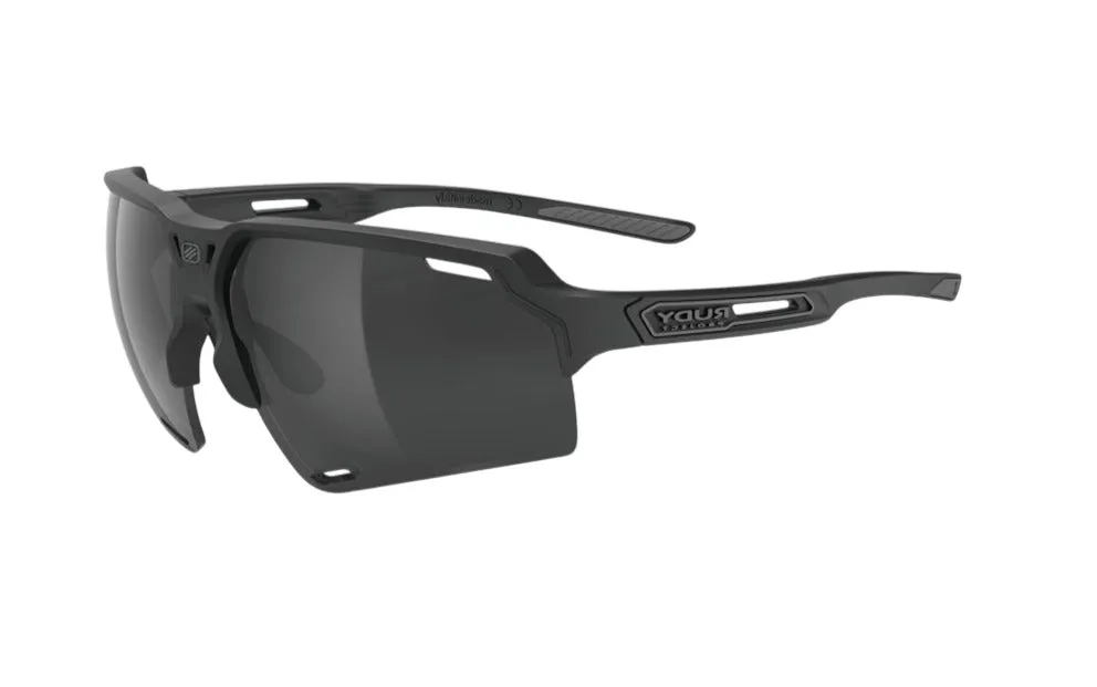 RUDY PROJECT DELTABEAT BLACK MATTE - SMOKE BLACK Occhiali da sole Bio Poliammide Nero Nero Maschera - immagine 1