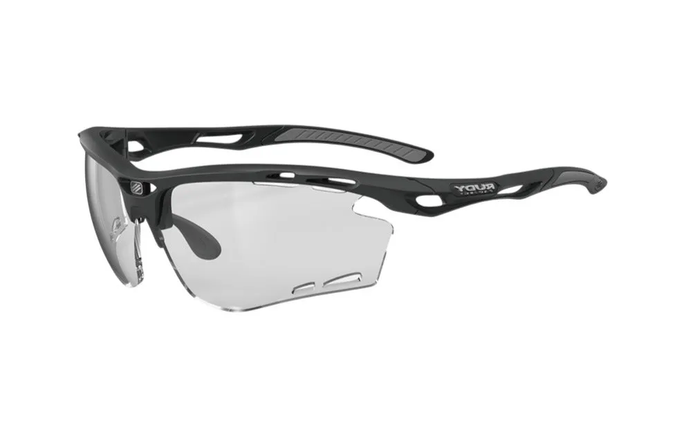 RUDY PROJECT PROPULSE BLACK MATTE - ImpactX 2 BLACK Occhiali da sole Plastica Nero Nero Maschera Fotocromatiche - immagine 1