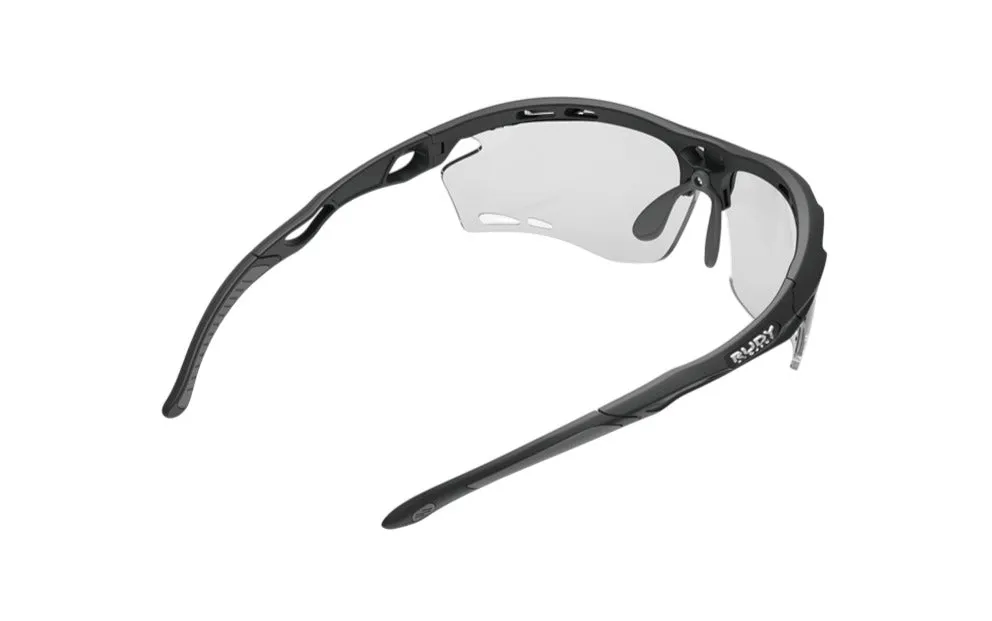 RUDY PROJECT PROPULSE BLACK MATTE - ImpactX 2 BLACK Occhiali da sole Plastica Nero Nero Maschera Fotocromatiche - immagine 3