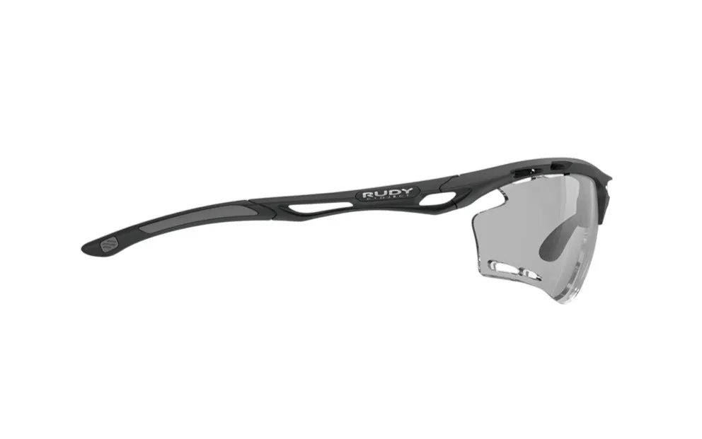 RUDY PROJECT PROPULSE BLACK MATTE - ImpactX 2 BLACK Occhiali da sole Plastica Nero Nero Maschera Fotocromatiche - immagine 4