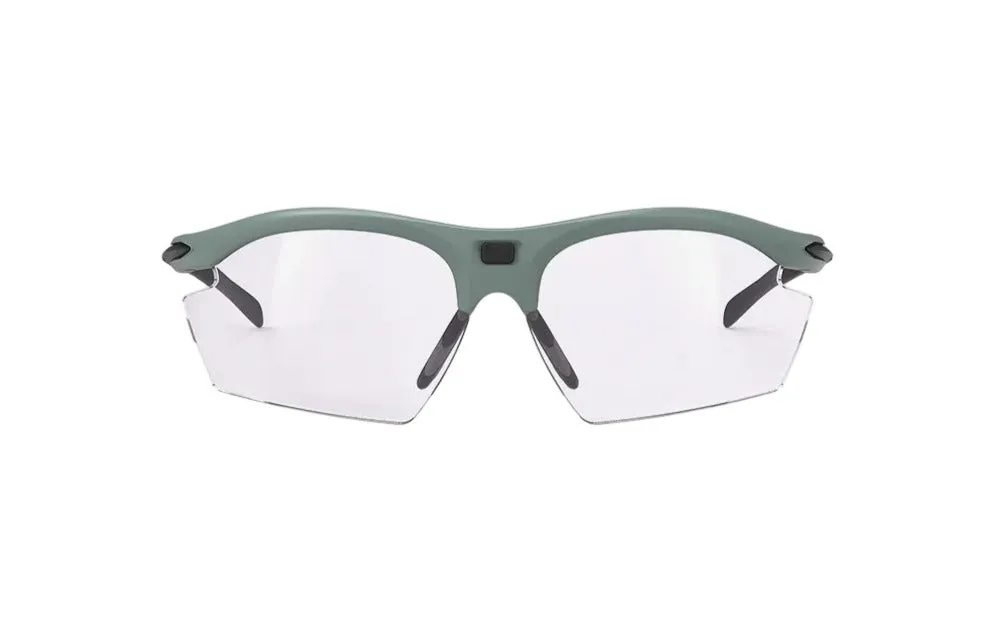 RUDY PROJECT RYDON GREEN SAGE MATTE - ImpactX 2 LASER PURPLE Occhiali da sole Plastica Verde Viola Maschera Fotocromatiche - immagine 2