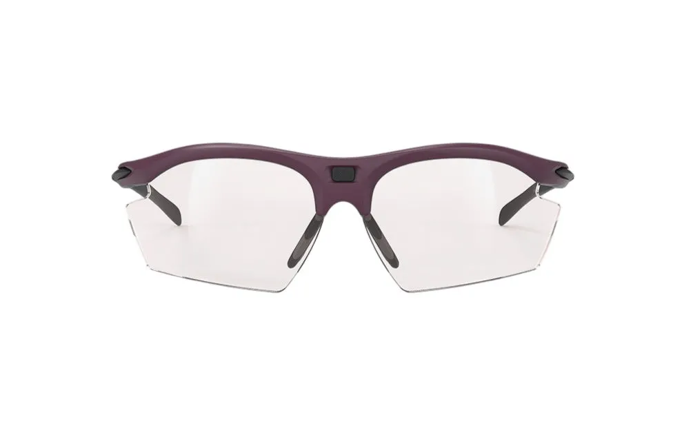 RUDY PROJECT RYDON CABERNET MATTE - ImpactX 2 RED Occhiali da sole Plastica Viola Rosso Maschera Fotocromatiche - immagine 2