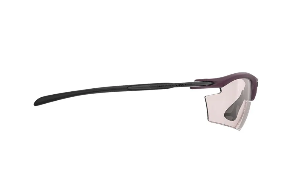 RUDY PROJECT RYDON CABERNET MATTE - ImpactX 2 RED Occhiali da sole Plastica Viola Rosso Maschera Fotocromatiche - immagine 4