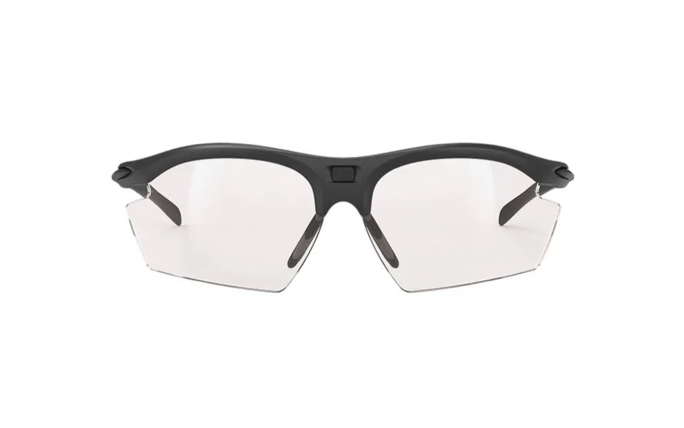 RUDY PROJECT RYDON TOTAL BLACK MATTE - ImpactX 2 RED Occhiali da sole Plastica Nero Rosso Maschera Fotocromatiche - immagine 2