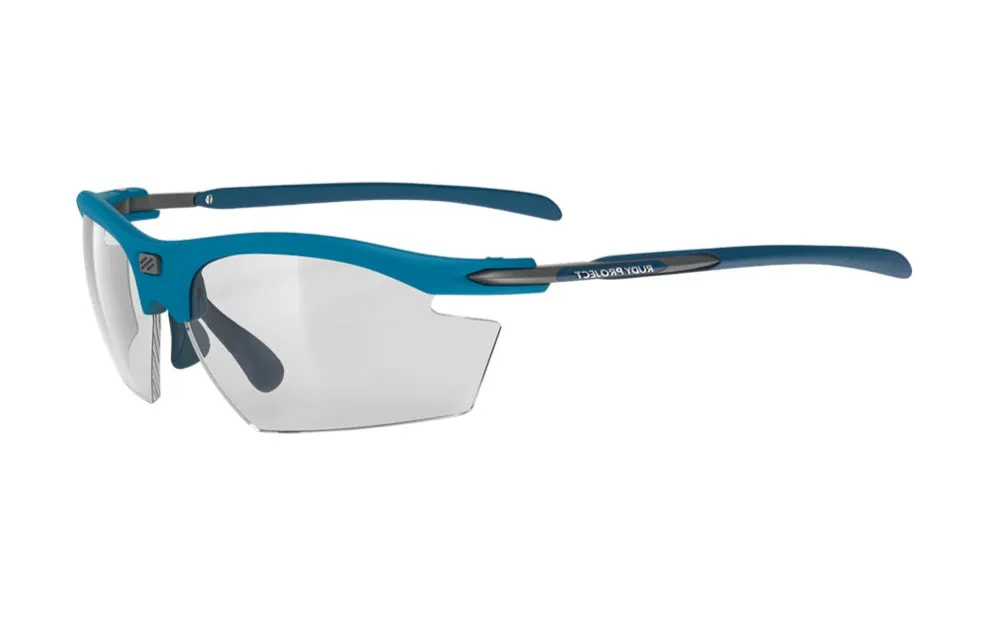 RUDY PROJECT RYDON PACIFIC BLUE MATTE - ImpactX 2 BLACK Occhiali da sole Plastica Blu Nero Maschera Fotocromatiche - immagine 1