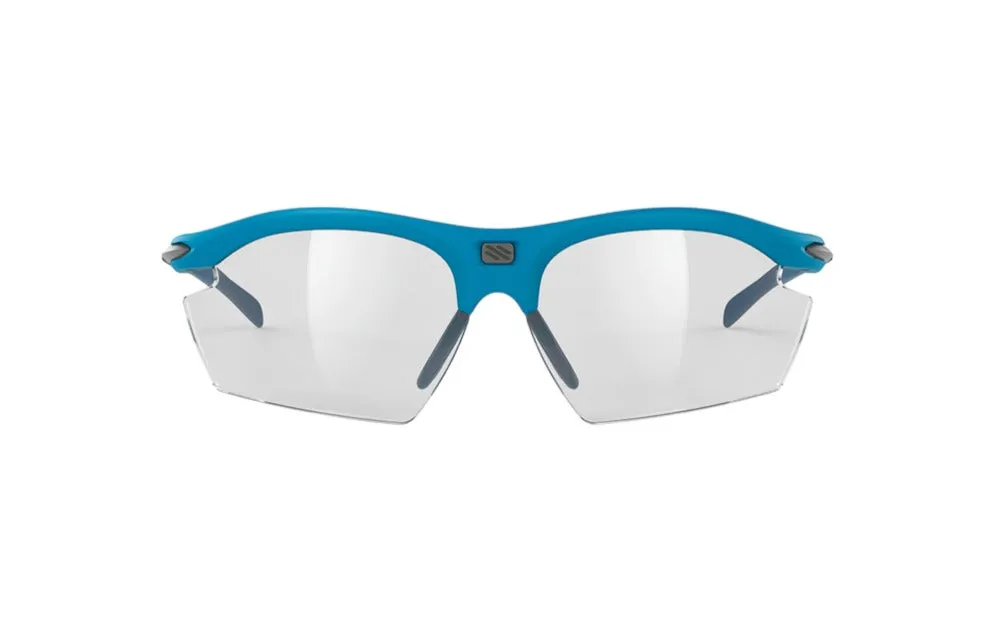 RUDY PROJECT RYDON PACIFIC BLUE MATTE - ImpactX 2 BLACK Occhiali da sole Plastica Blu Nero Maschera Fotocromatiche - immagine 2
