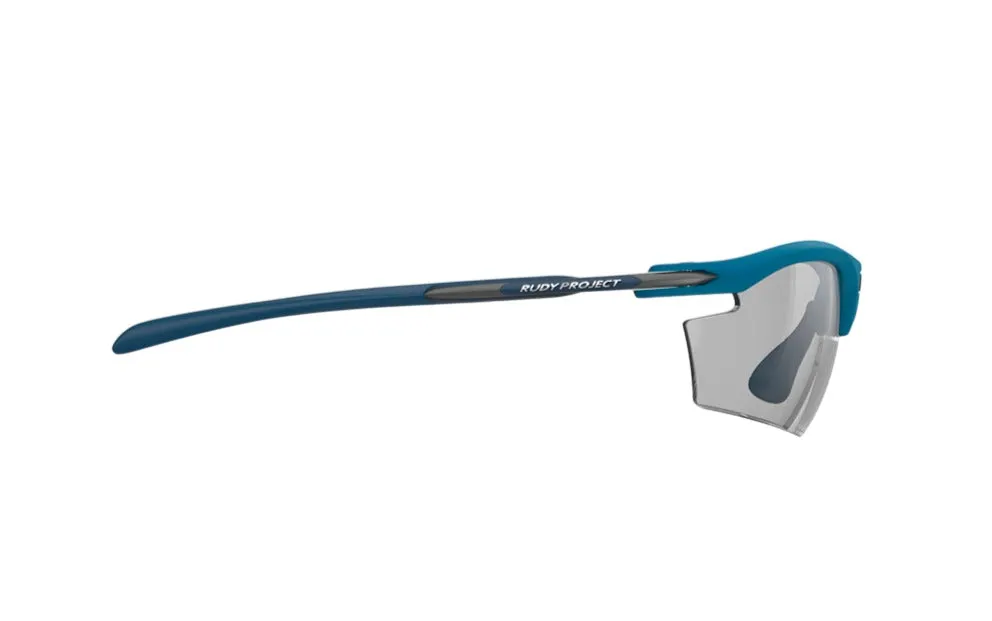 RUDY PROJECT RYDON PACIFIC BLUE MATTE - ImpactX 2 BLACK Occhiali da sole Plastica Blu Nero Maschera Fotocromatiche - immagine 4