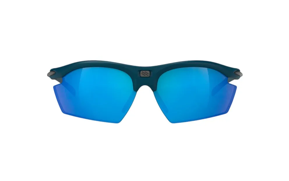 RUDY PROJECT RYDON BLUE NAVY MATTE - MULTILASER BLUE Occhiali da sole Plastica Blu Blu Maschera - immagine 2