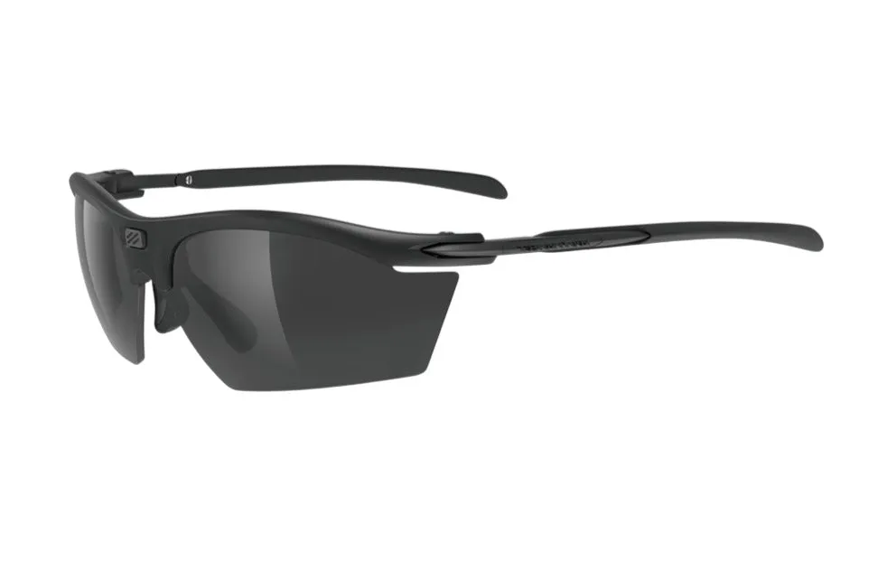 RUDY PROJECT RYDON BLACK MATTE - SMOKE BLACK Occhiali da sole Plastica Nero Nero Maschera - immagine 1