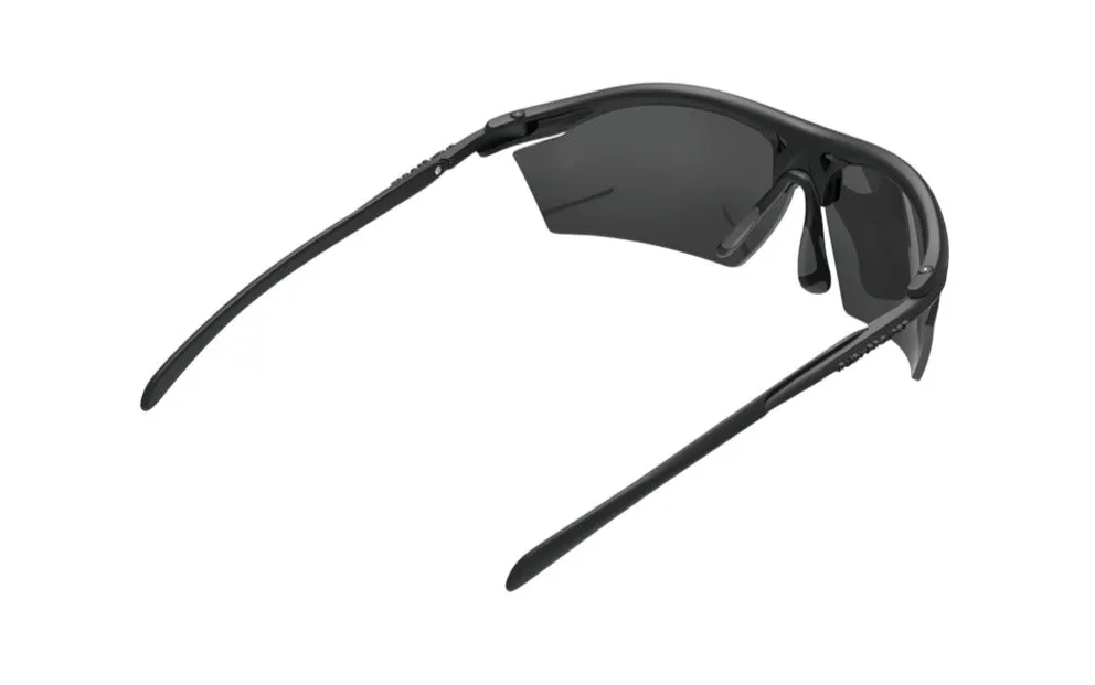 RUDY PROJECT RYDON BLACK MATTE - SMOKE BLACK Occhiali da sole Plastica Nero Nero Maschera - immagine 3