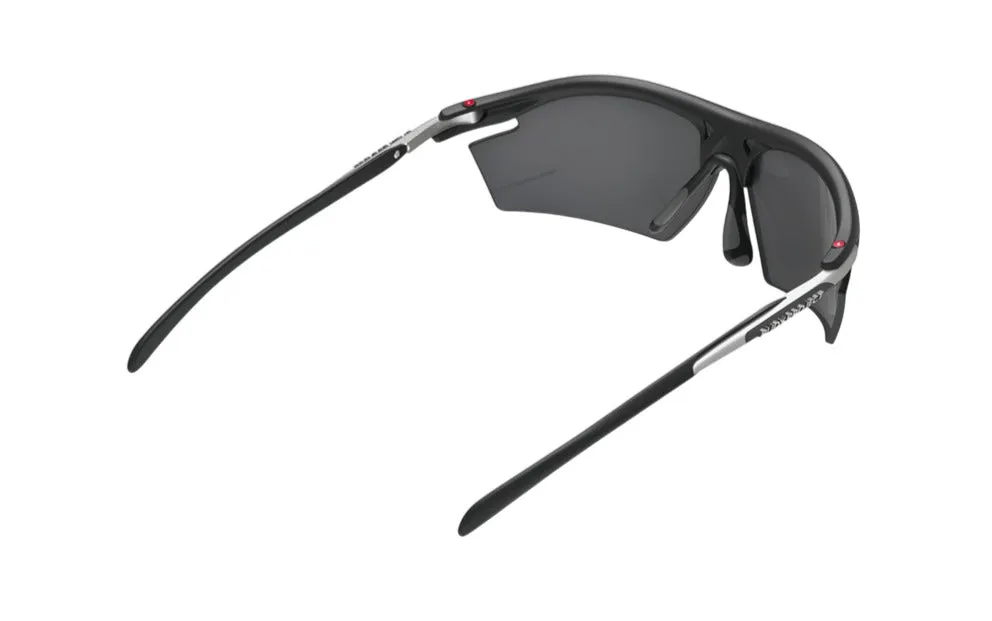 RUDY PROJECT RYDON BLACK MATTE - LASER BLACK Occhiali da sole Plastica Nero Nero Maschera - immagine 3