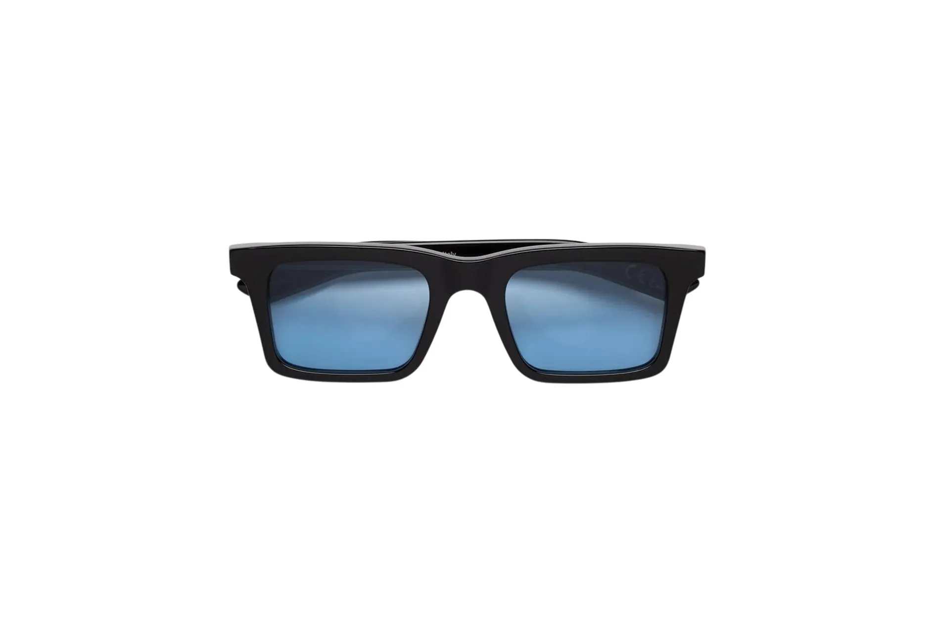 Retrosuperfuture TCA 1968 AZURE Occhiali da sole Acetato Nero Blu Squadrata Normale - immagine 2