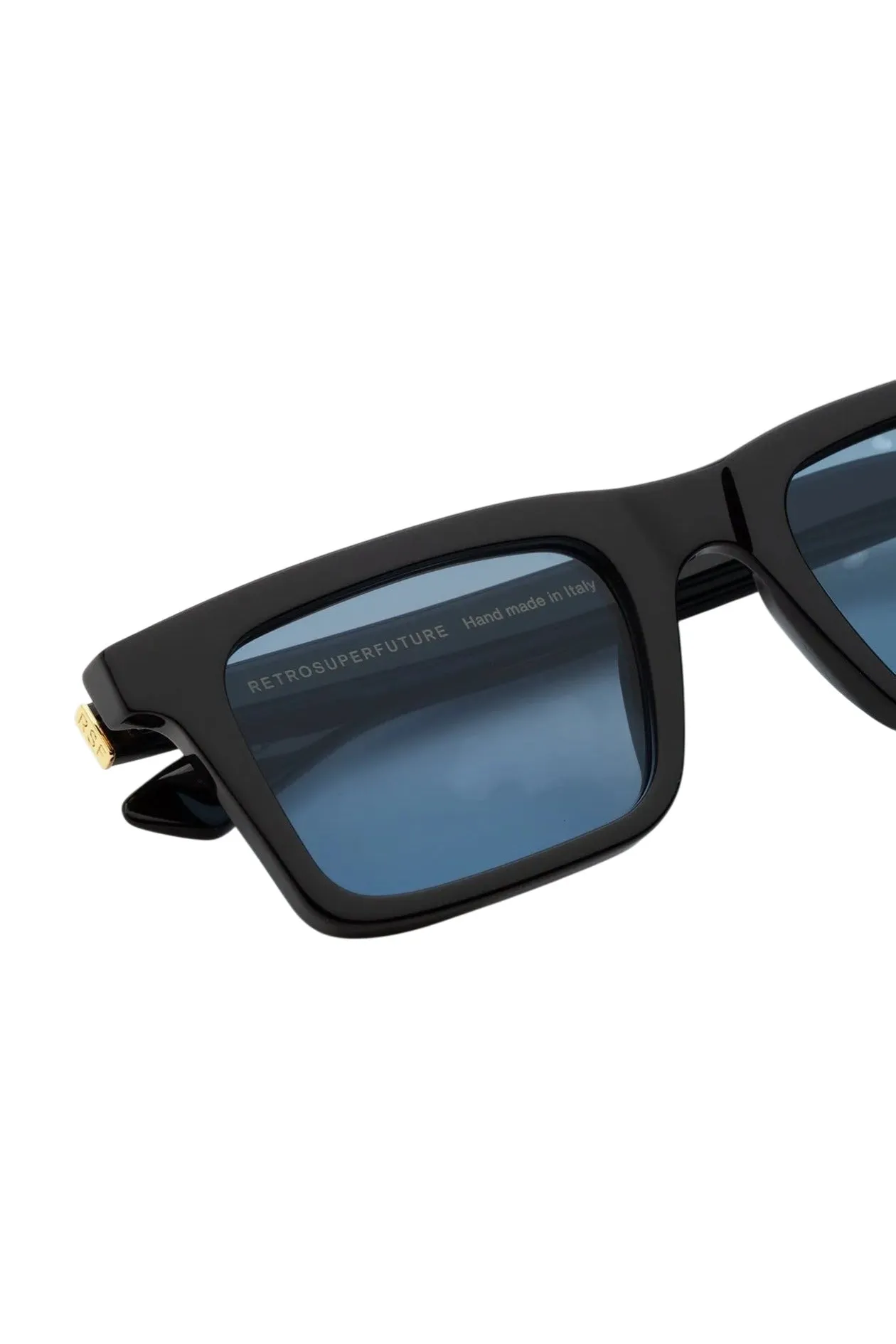 Retrosuperfuture TCA 1968 AZURE Occhiali da sole Acetato Nero Blu Squadrata Normale - immagine 3