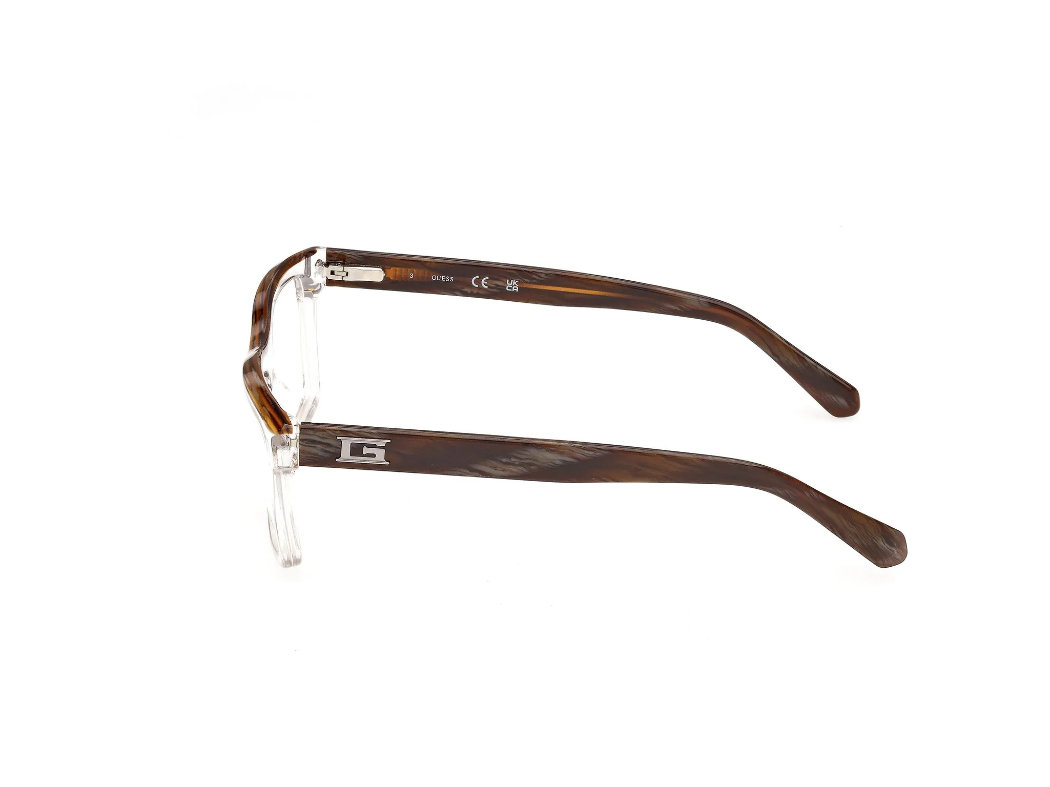 Guess GU50452 26 Montature da vista Acetato Trasparente Squadrata Normale - immagine 3