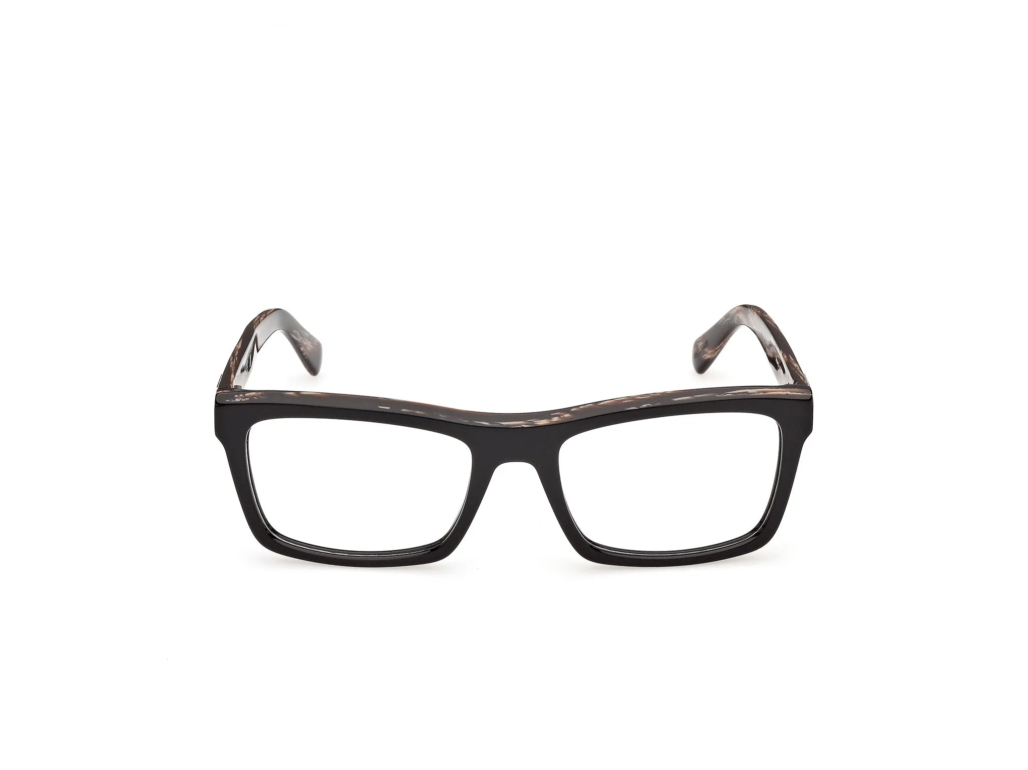 Guess GU50452 1 Montature da vista Acetato Nero Squadrata Normale - immagine 2