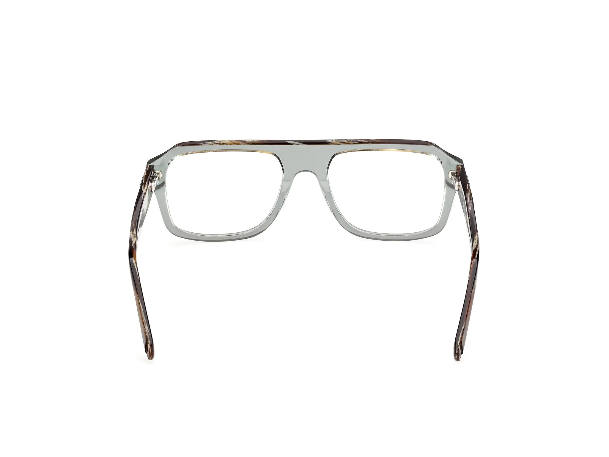 Guess GU50451 96 Montature da vista Acetato Verde Squadrata Normale - immagine 4